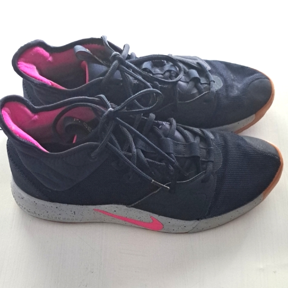NIKE PG 3 PAUL GEORGE WORN PE BASKETBALL SHOES BLUE RARE AO2607-401 